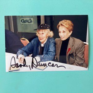 Sandy Duncan (Only) Signed Photo 4“X6“ TV The Hogan Family / Broadway Peter Pan